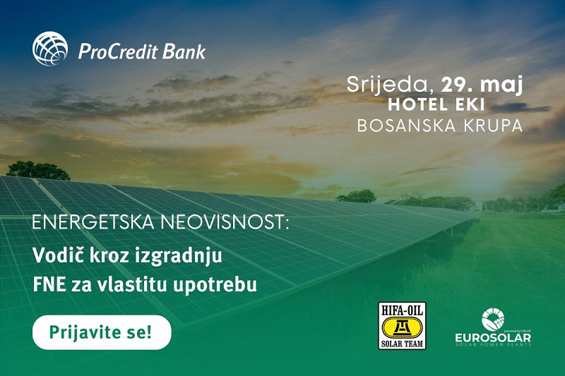 Besplatan Vodič: Sve o izgradnji i finansiranju solarnih elektrana na događaju u Bosanskoj Krupi