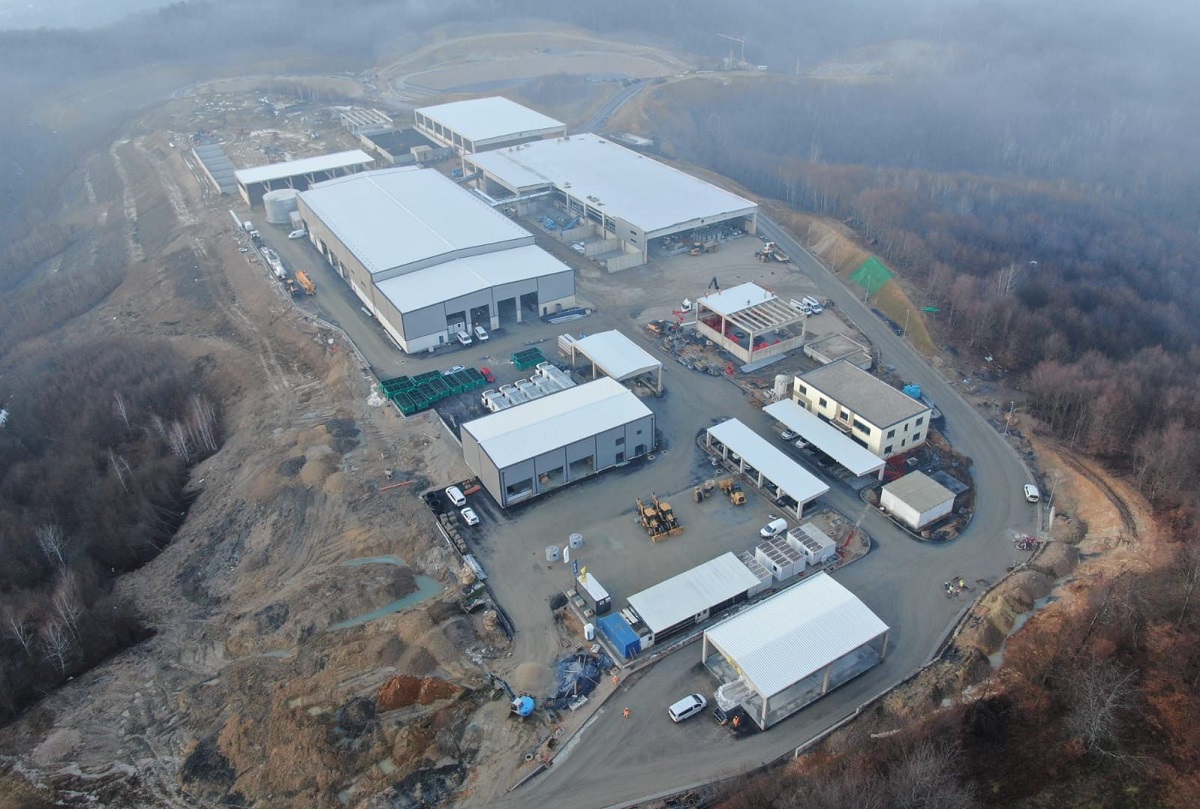 Objekti Centra za gospodarenje otpadom Babina gora snimljeni dronom