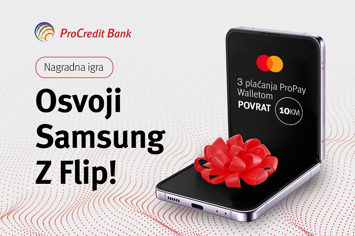 ProCredit Bank: ProPay Novčanikom plati jer poklon će da ti se vrati ...