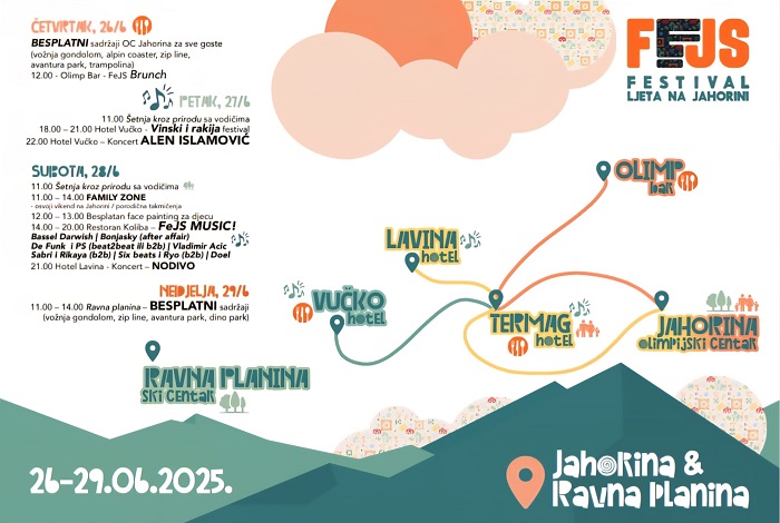 Sve je spremno za FeJS festival na Jahrorini