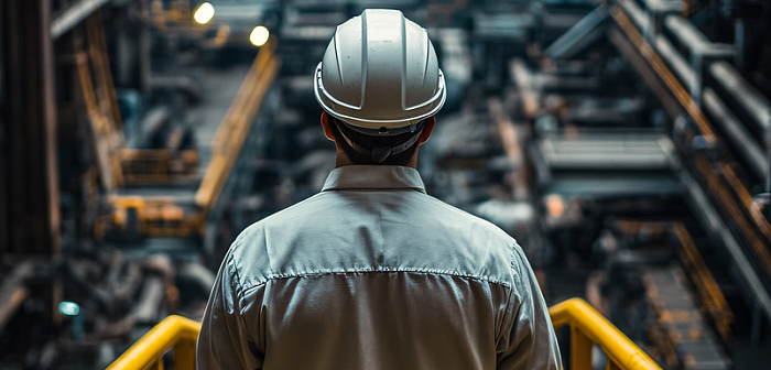 Fotografija prikazuje jednu fabriku čelika