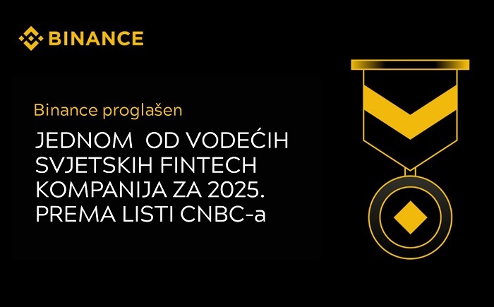 Binance među najboljim fintech kompanijama svijeta