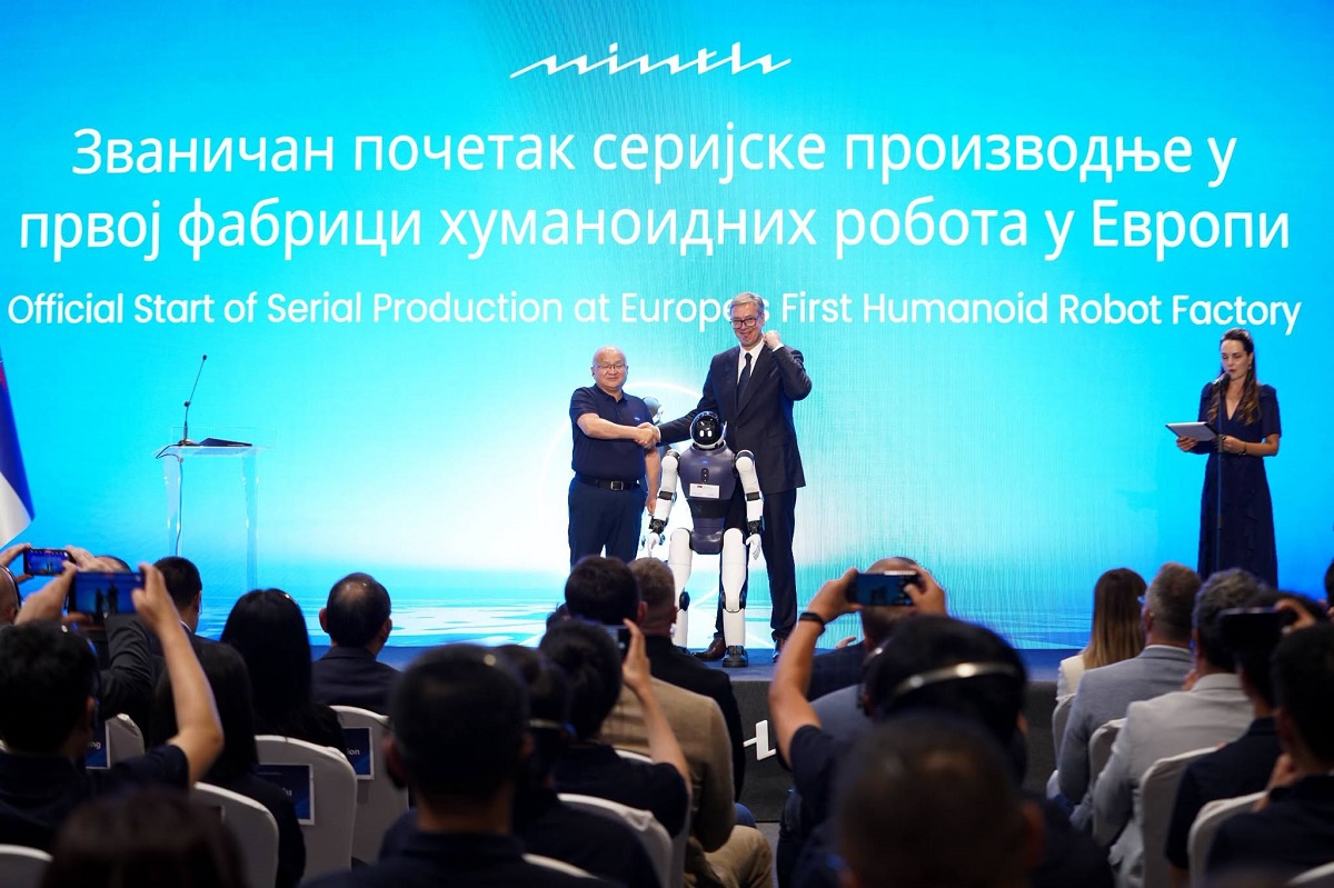 U Srbiji otvorena prva fabrika humanoidnih robota U Srbiji otvorena prva fabrika humanoidnih robota